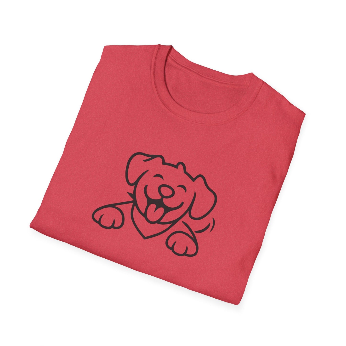 Happy Cartoon Dog T-Shirt
