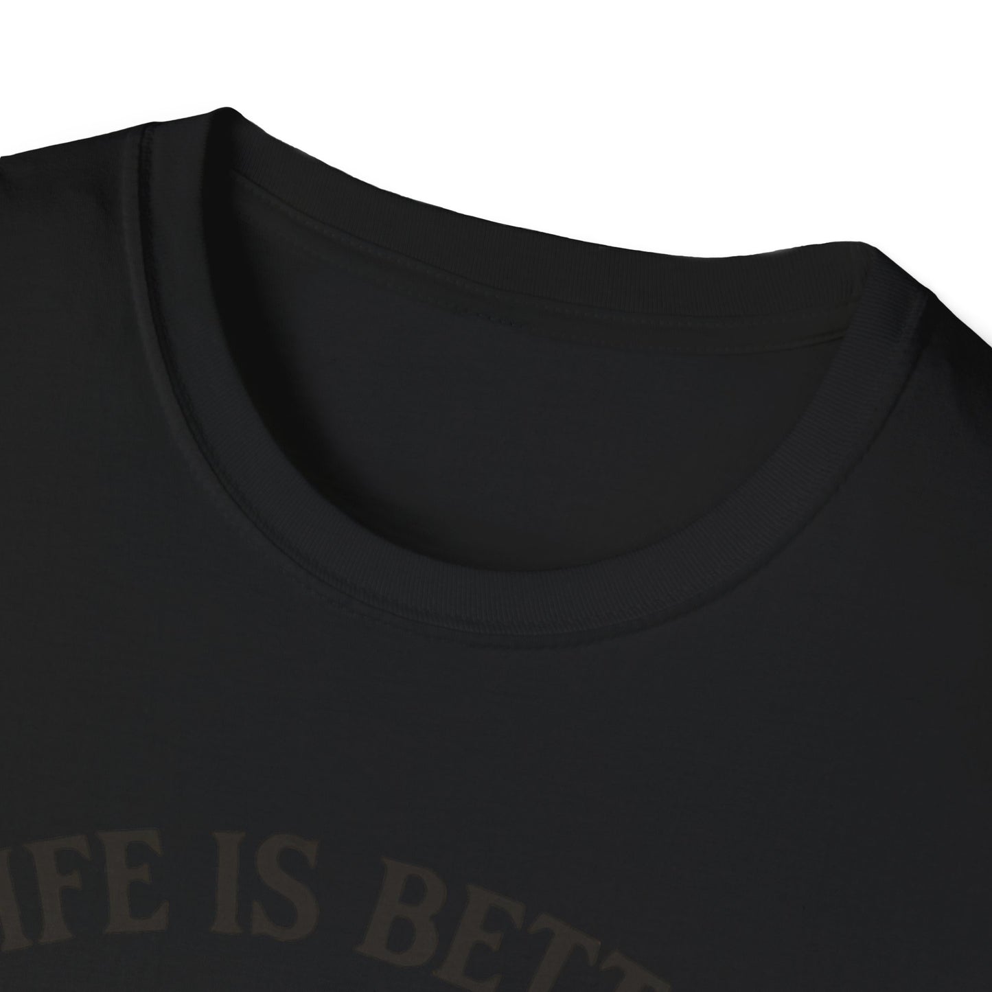 Cat With Slogan T-Shirt