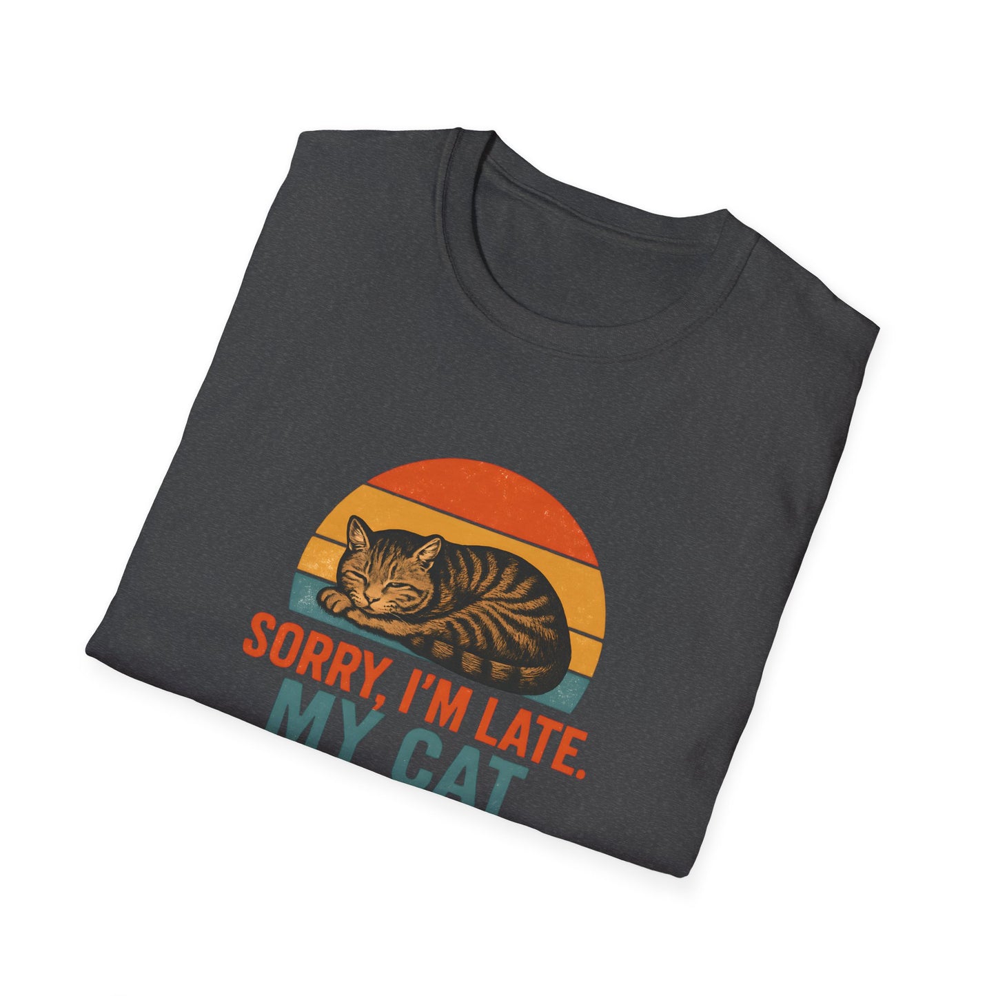 Cat Sleeping On Me T-Shirt