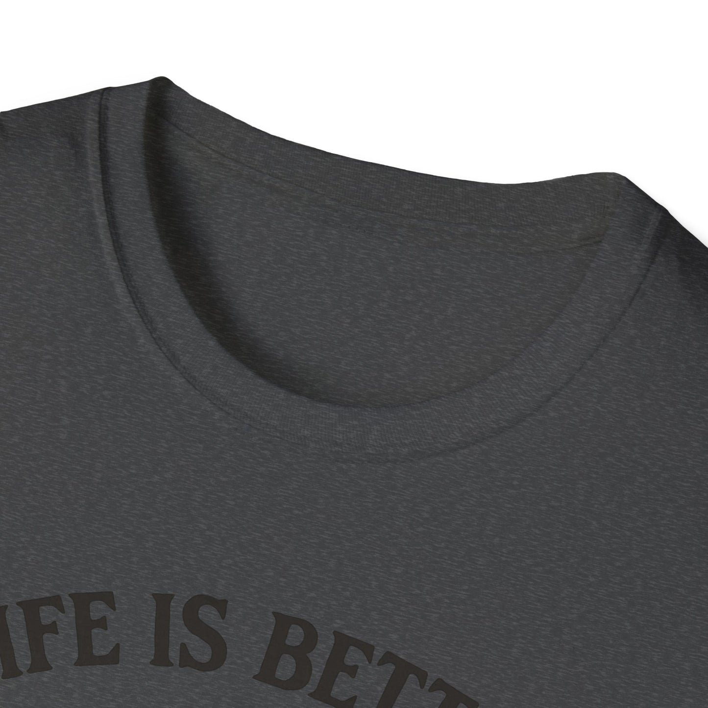 Cat With Slogan T-Shirt