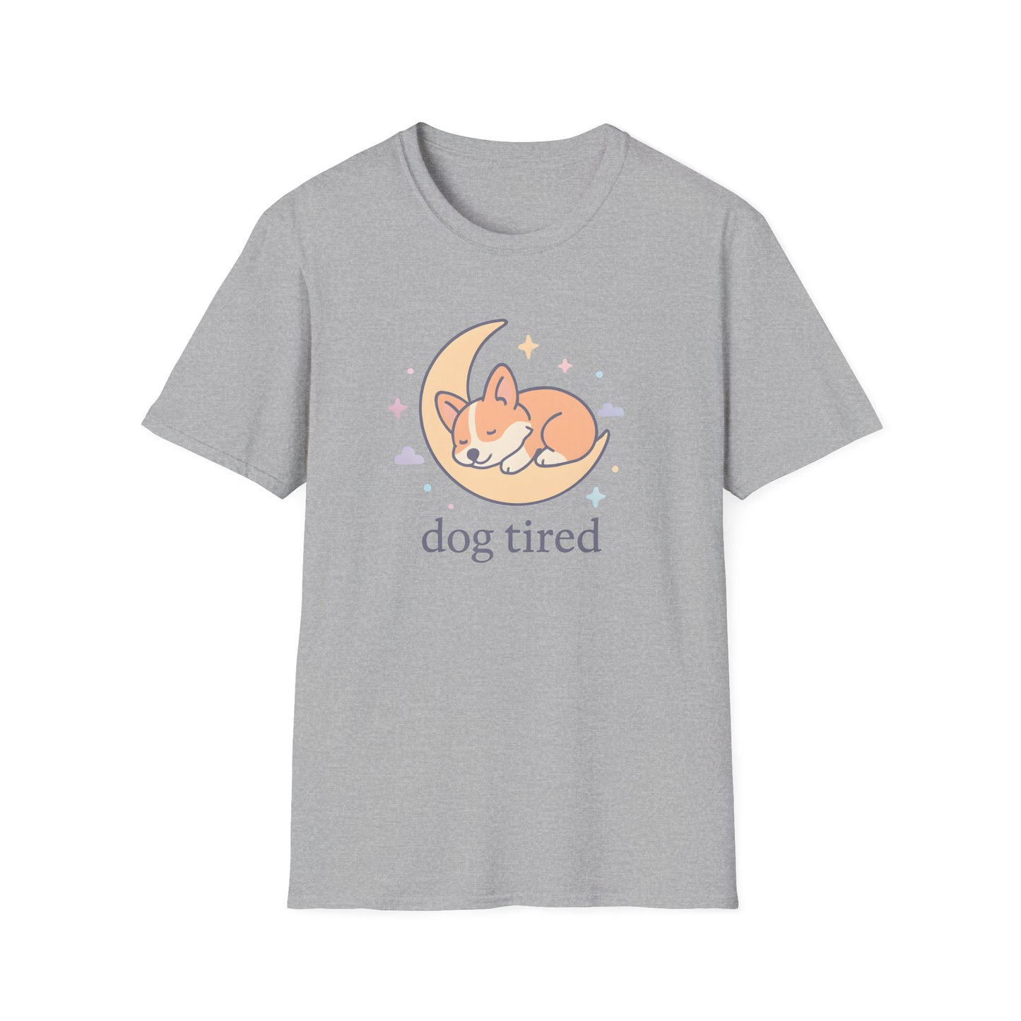 Sleeping Dog on Moon T-Shirt