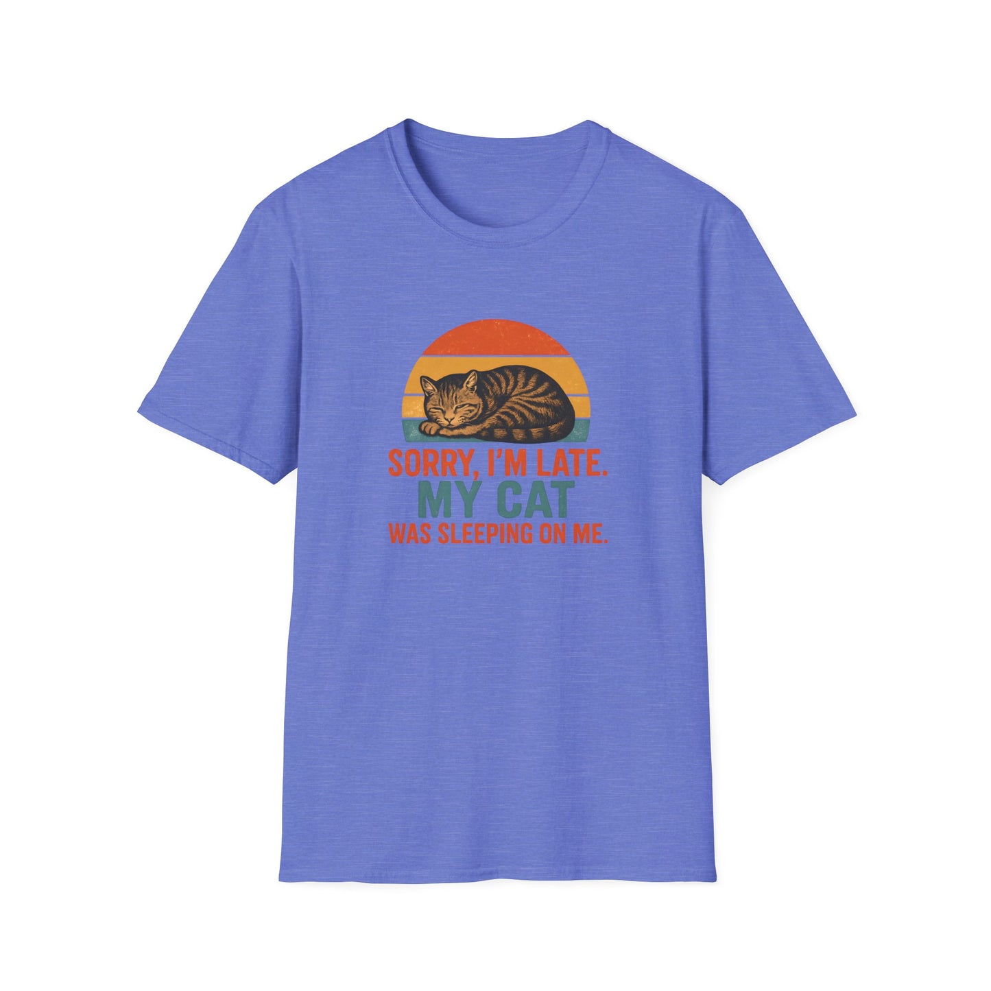 Cat Sleeping On Me T-Shirt