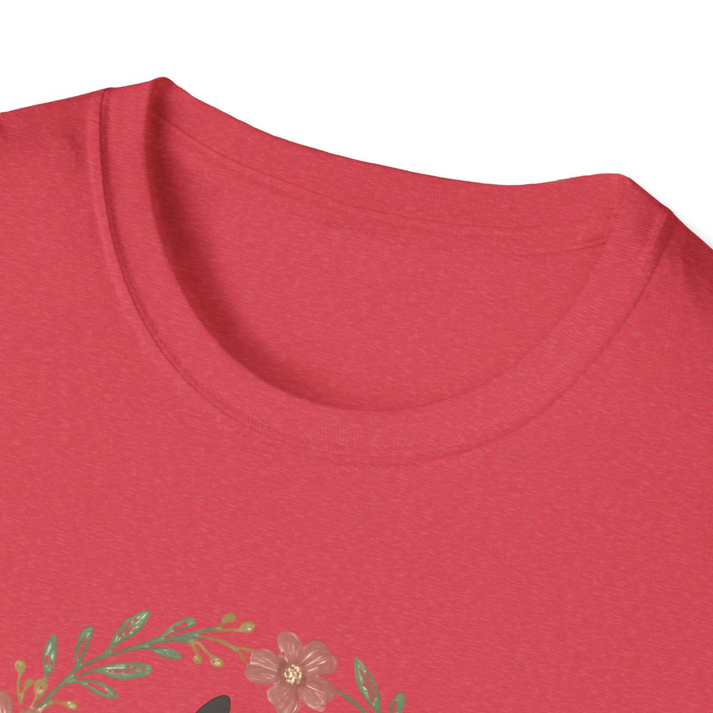 Bunny Mom Floral Wreath T-Shirt