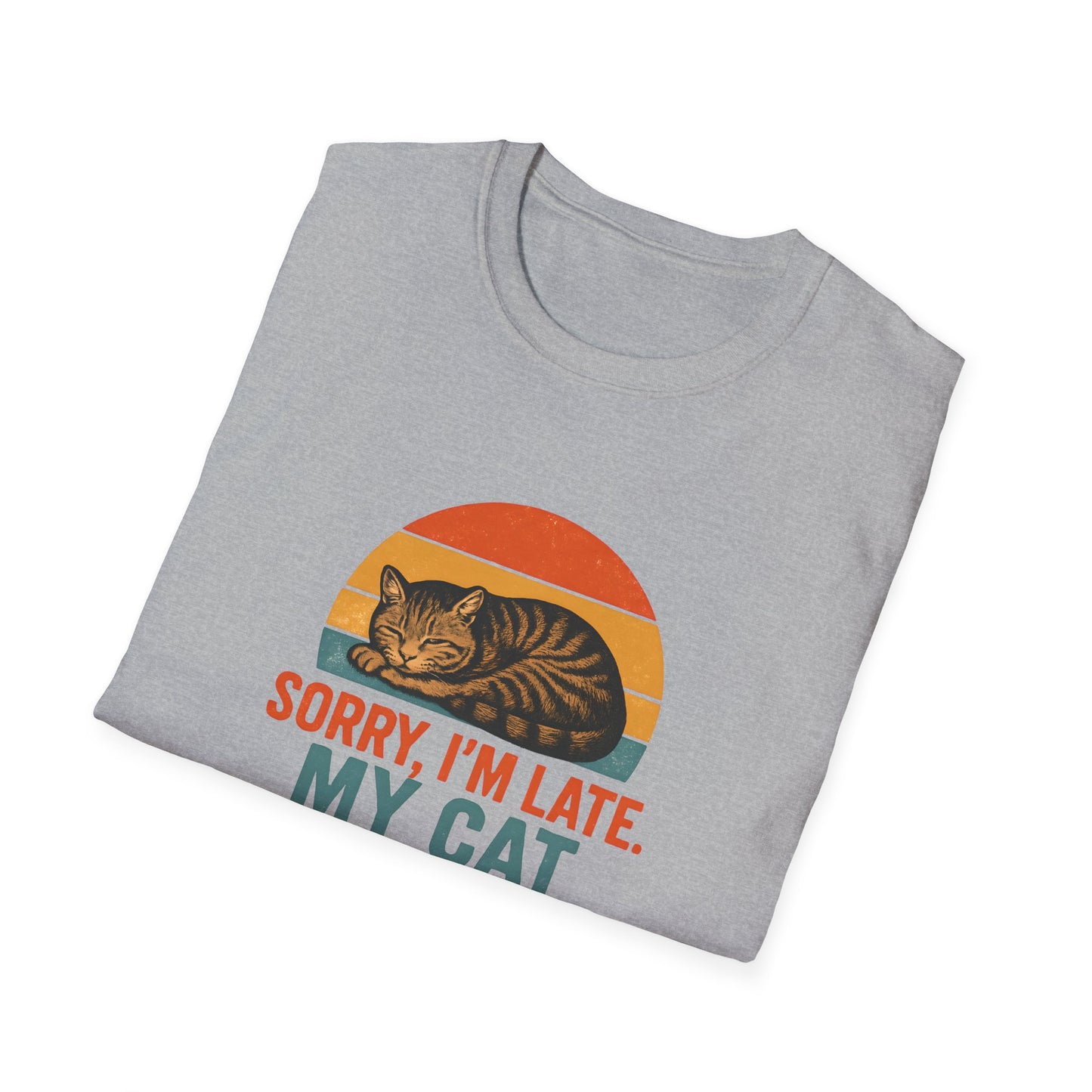 Cat Sleeping On Me T-Shirt