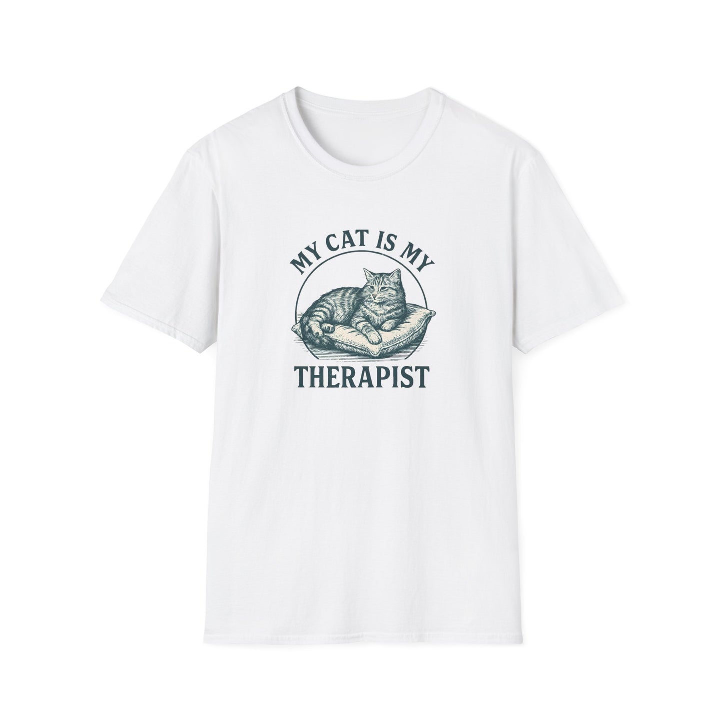 Cat Is My Therapist T-Shirt