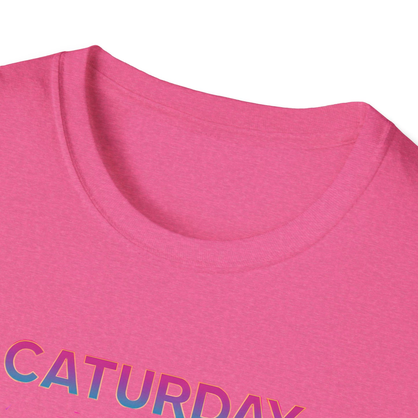 Neon cat boombox vibes T-Shirt