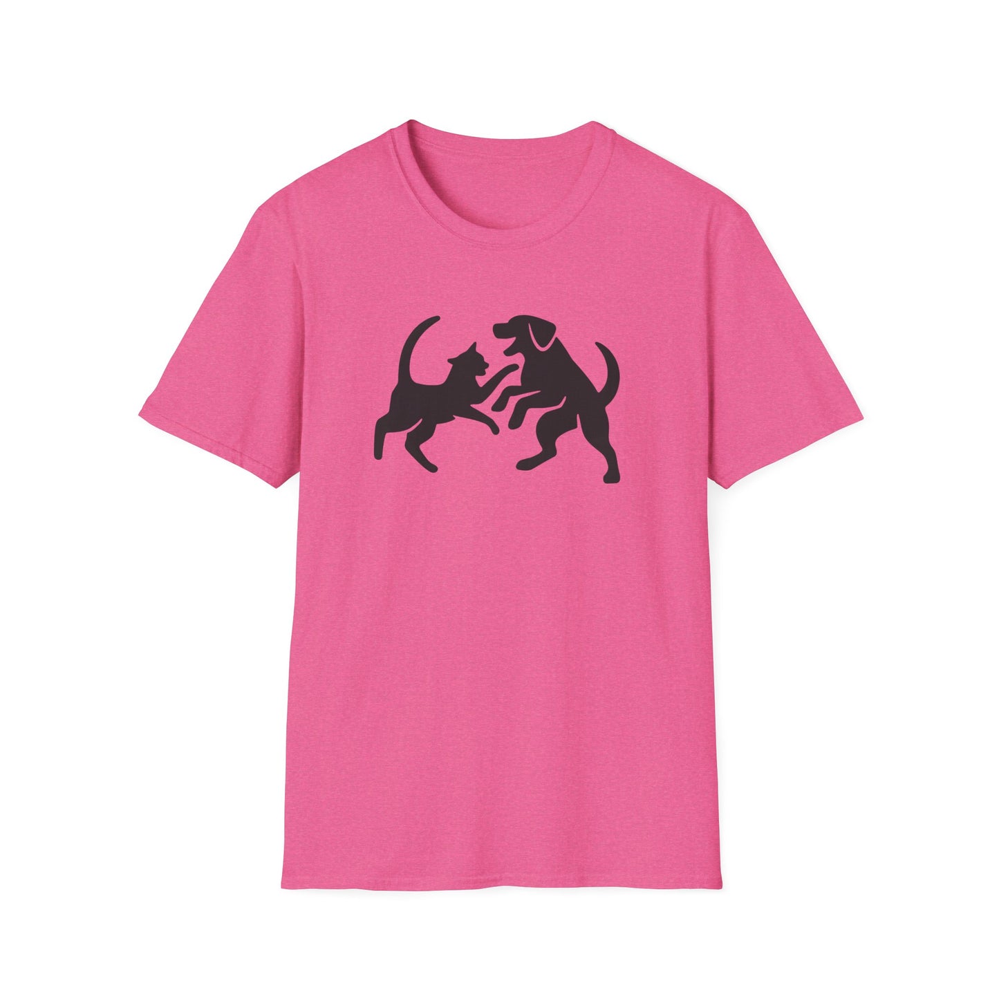 Cat and dog fight T-Shirt