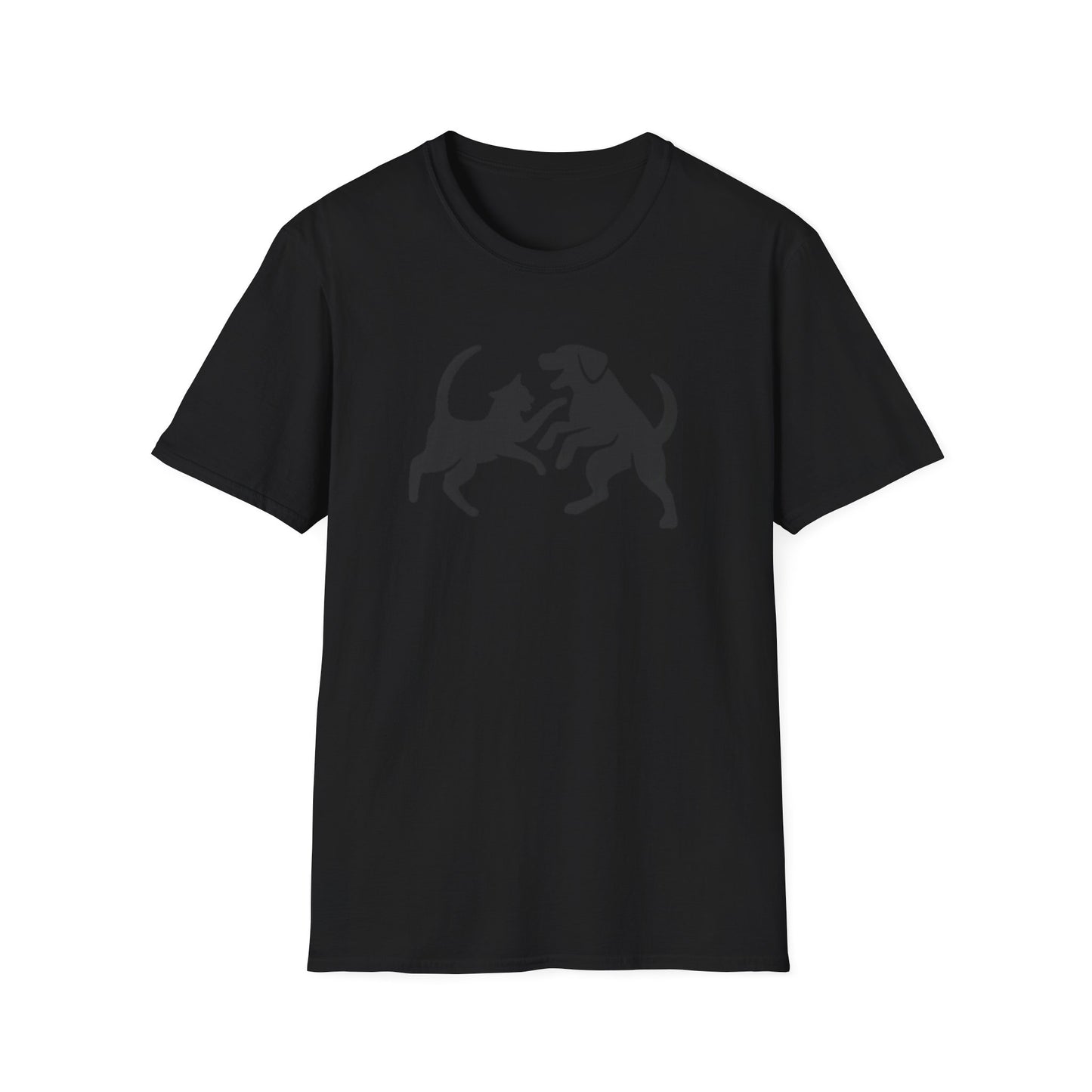 Cat and dog fight T-Shirt