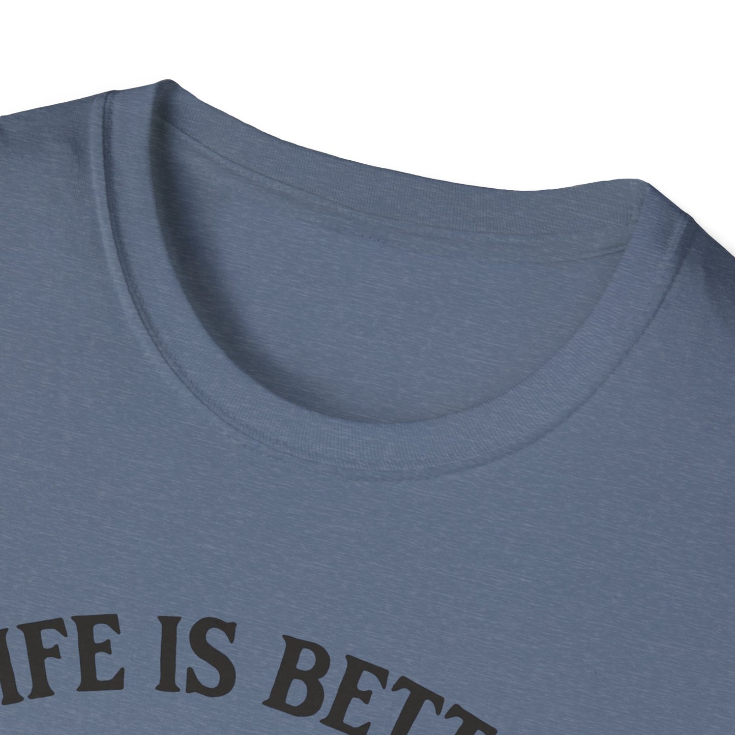 Cat With Slogan T-Shirt