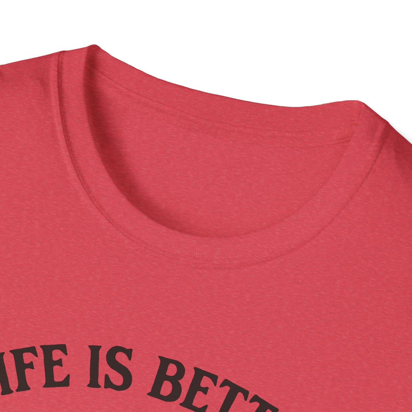 Cat With Slogan T-Shirt