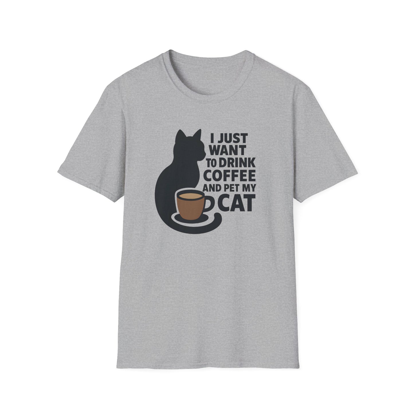 Cat and Coffee T-Shirt