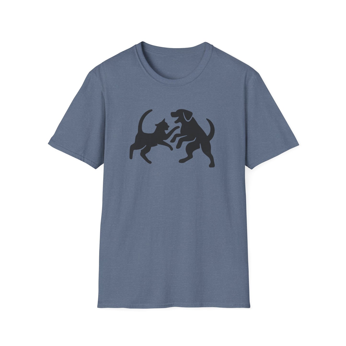 Cat and dog fight T-Shirt