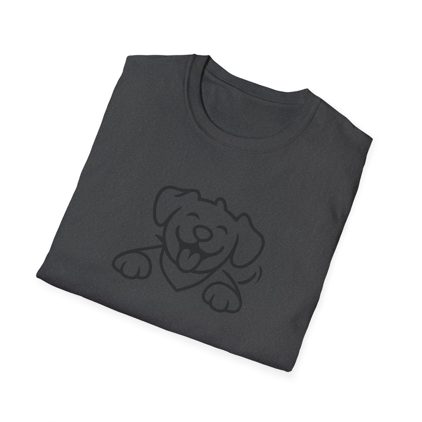 Happy Cartoon Dog T-Shirt