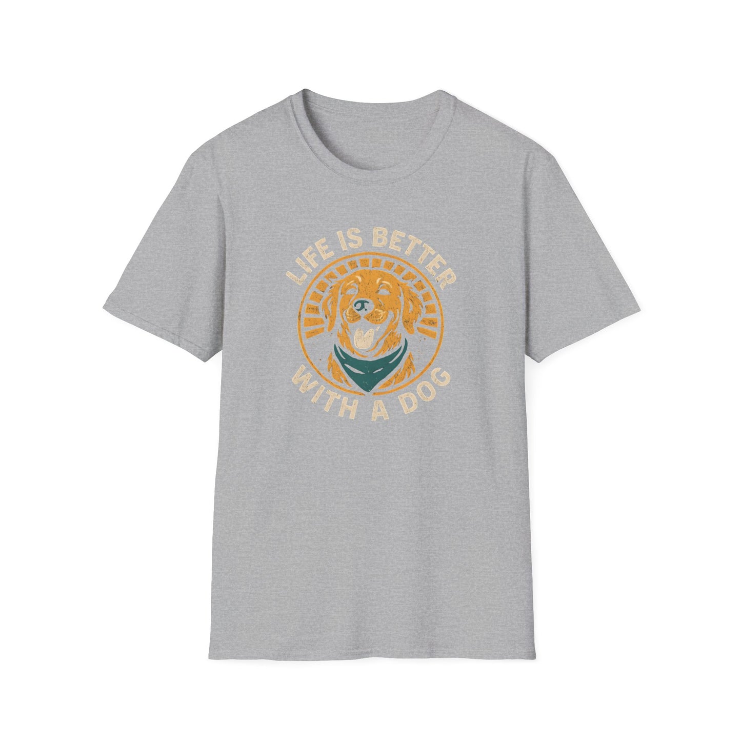 Golden Retriever Logo T-Shirt