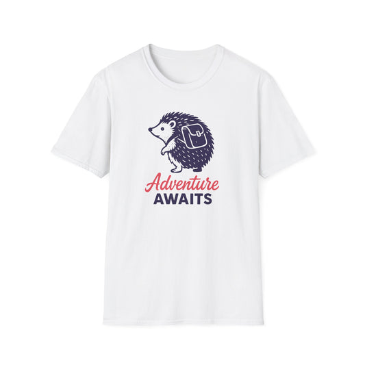 Adventure Awaits Hedgehog T-Shirt