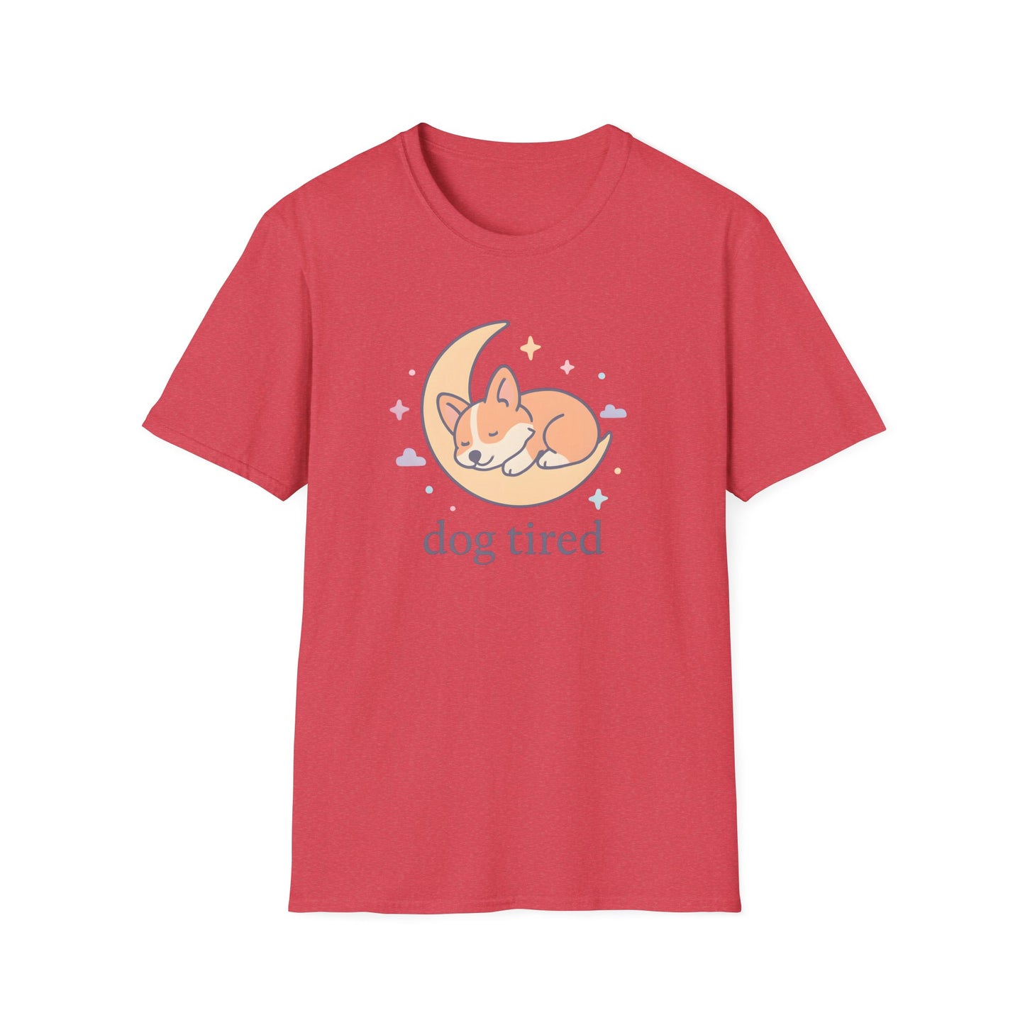 Sleeping Dog on Moon T-Shirt