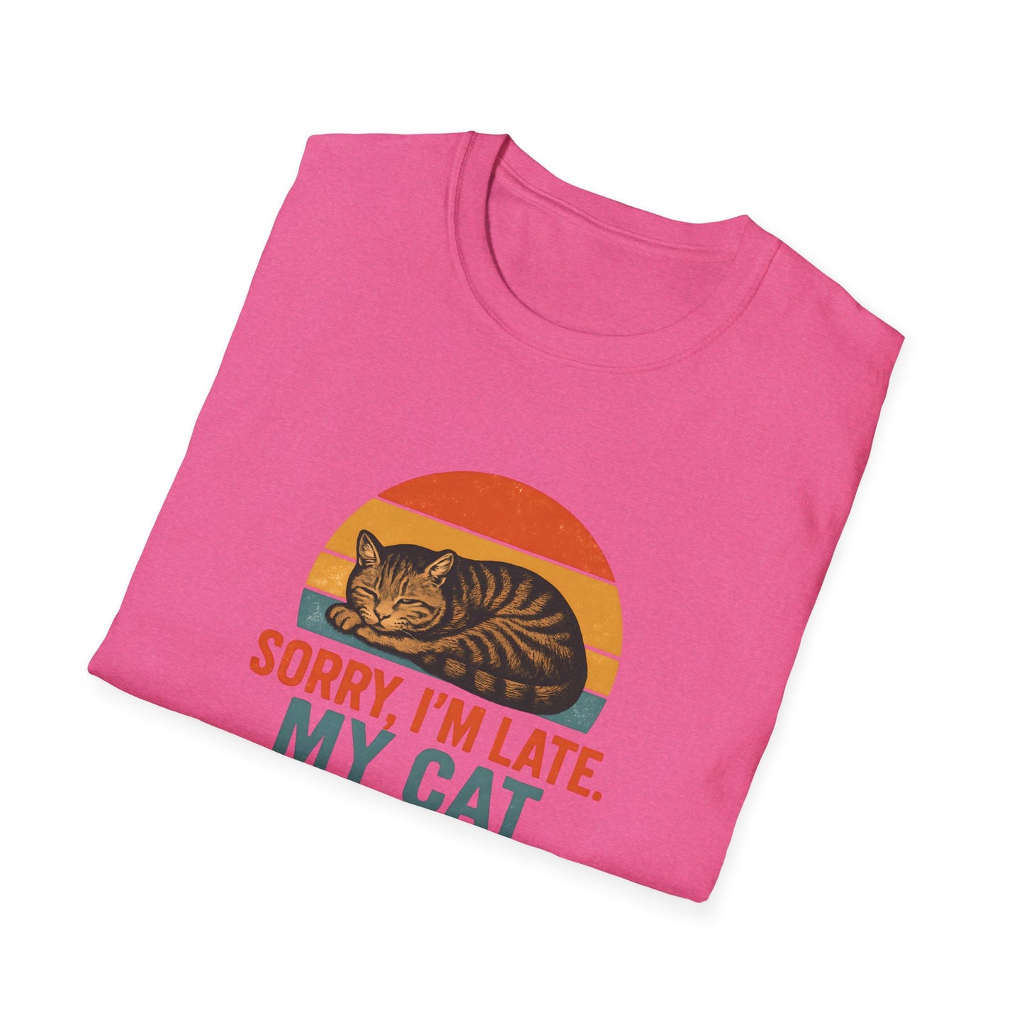 Cat Sleeping On Me T-Shirt