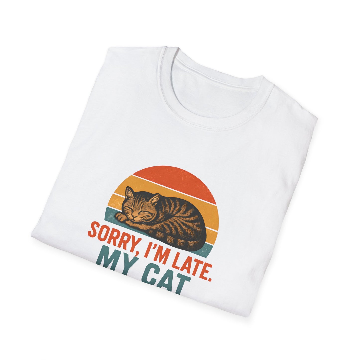 Cat Sleeping On Me T-Shirt