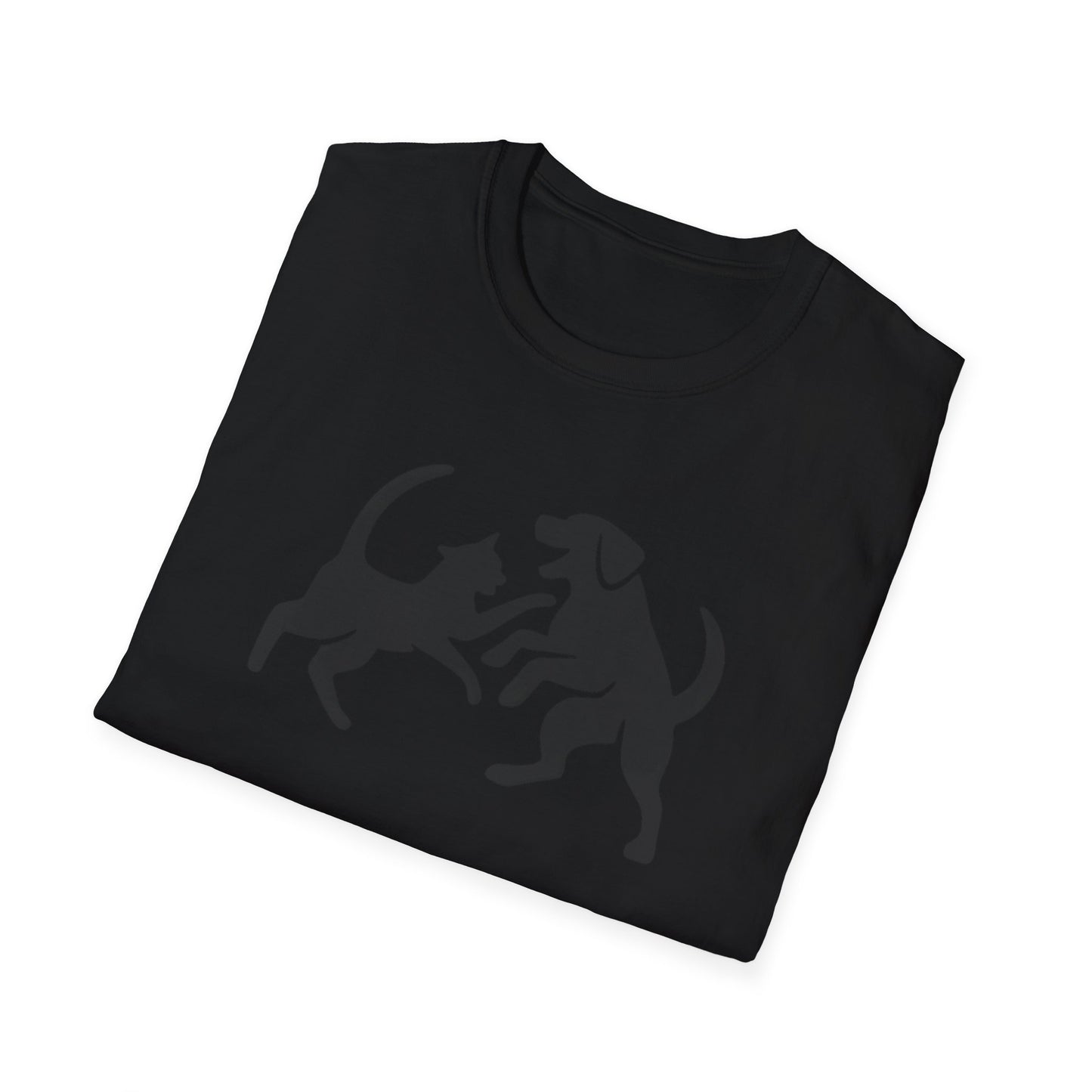 Cat and dog fight T-Shirt