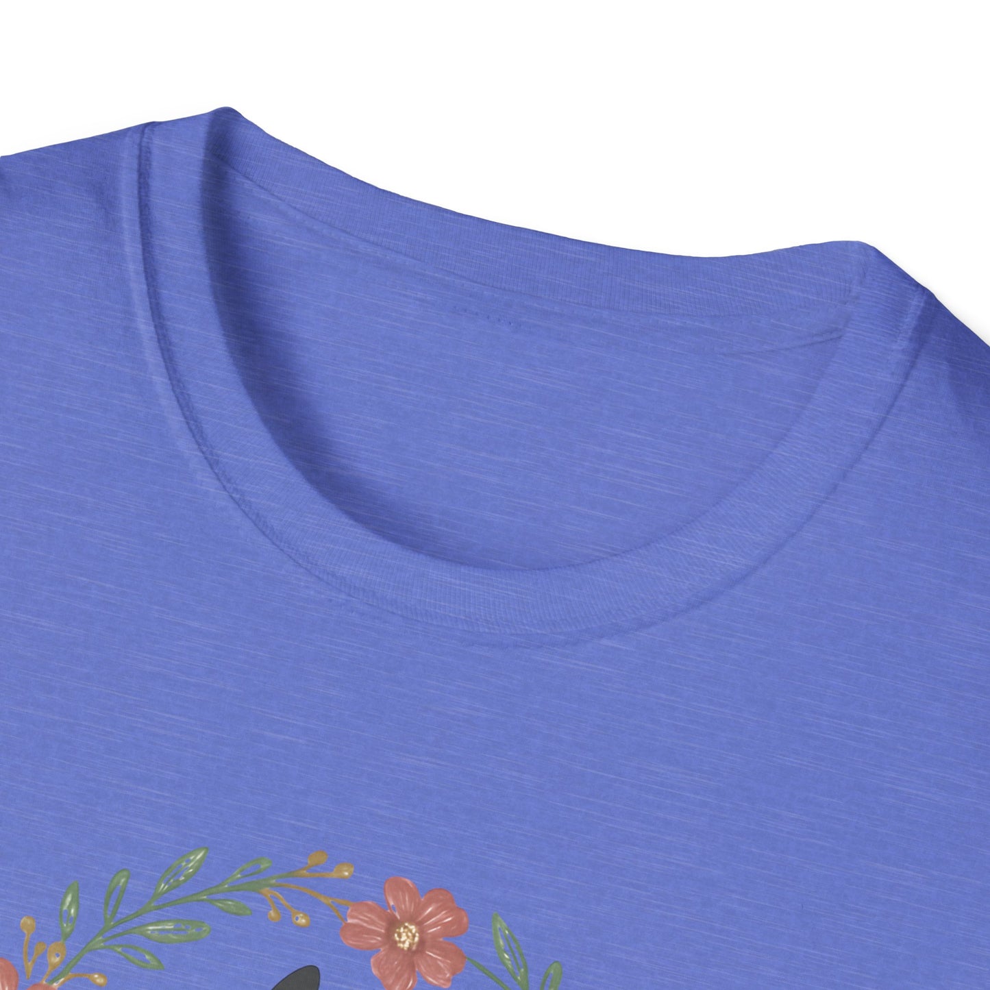 Bunny Mom Floral Wreath T-Shirt