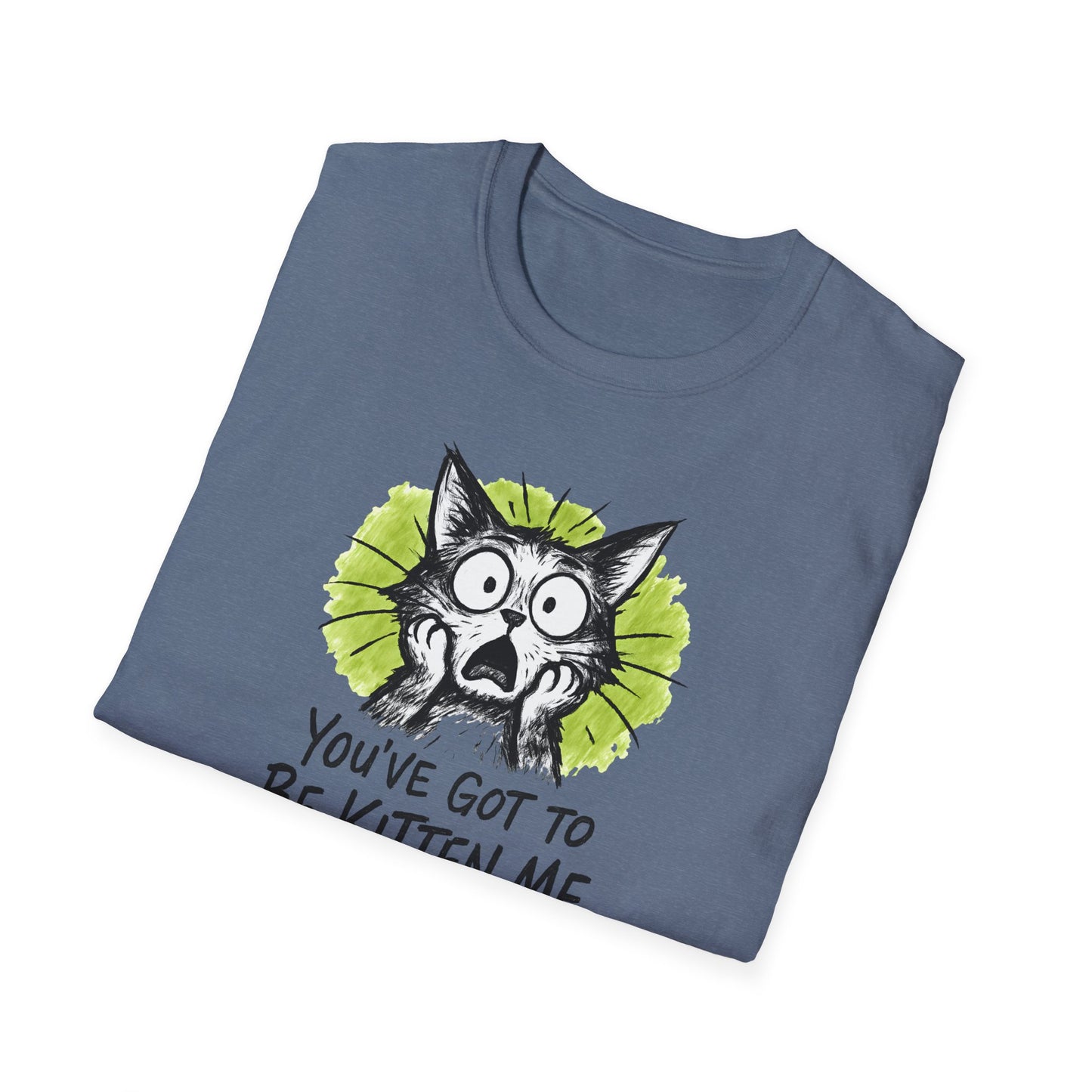 Shocked Kitten Expression T-Shirt