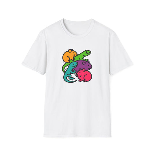 Colorful animal silhouettes T-Shirt