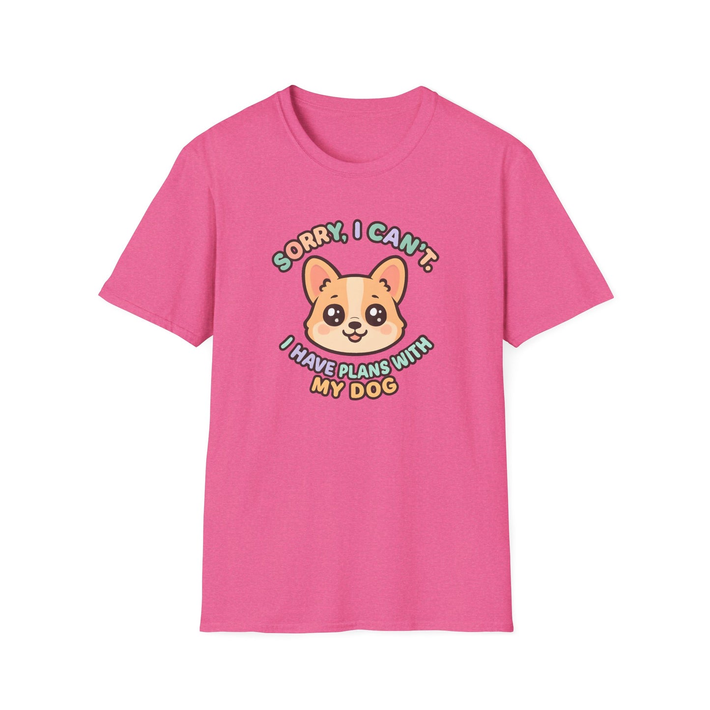 Plans With My Dog T-Shirt