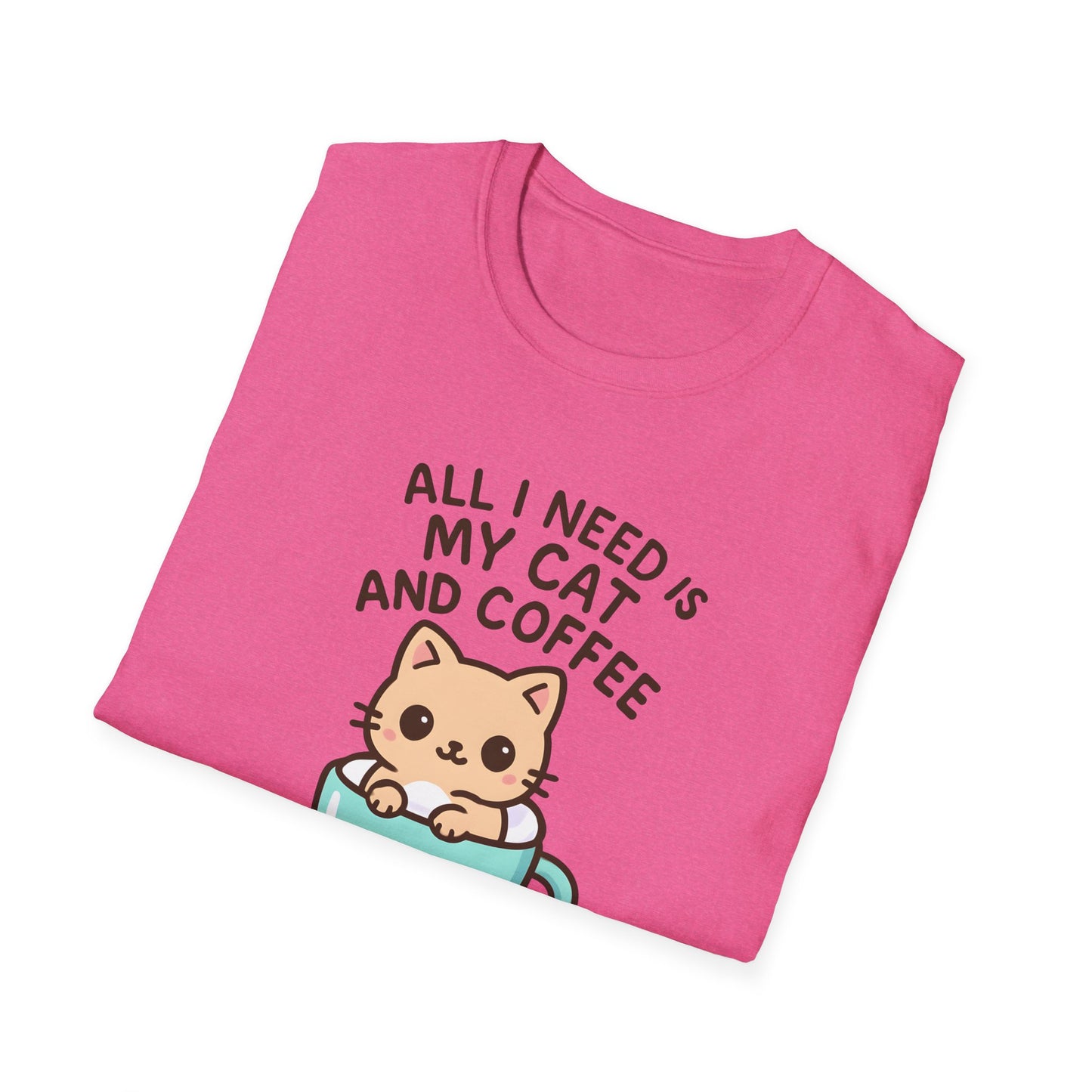 Cat in Coffee Cup T-Shirt