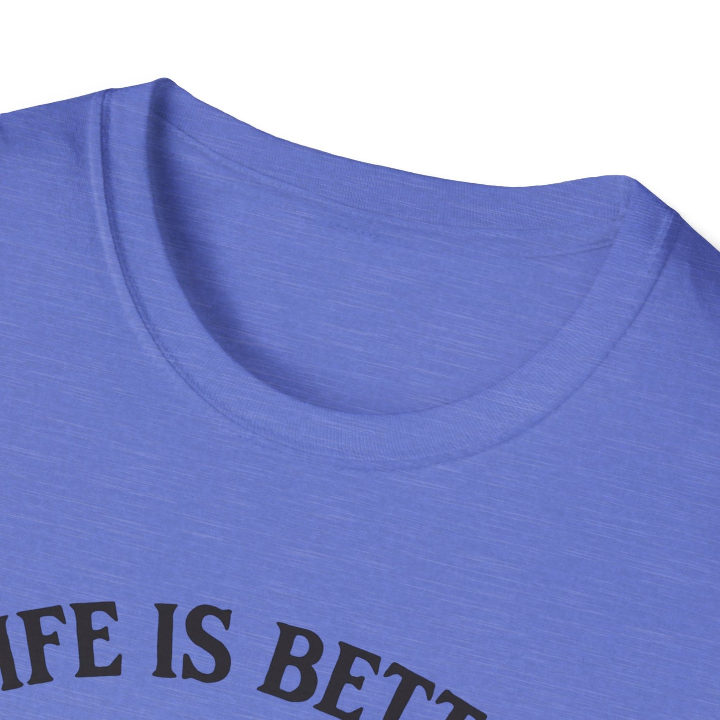 Cat With Slogan T-Shirt