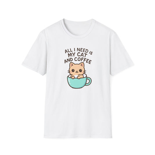 Cat in Coffee Cup T-Shirt