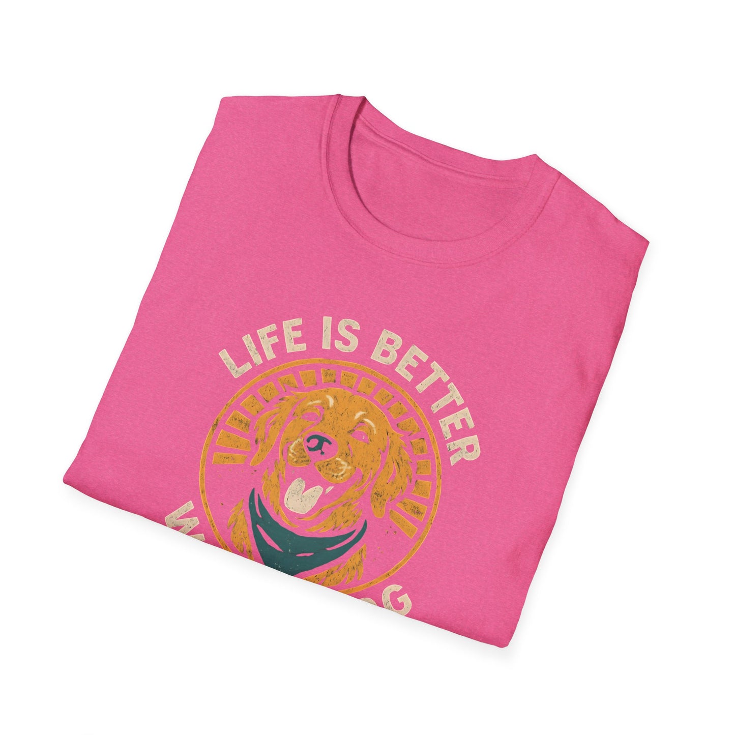 Golden Retriever Logo T-Shirt